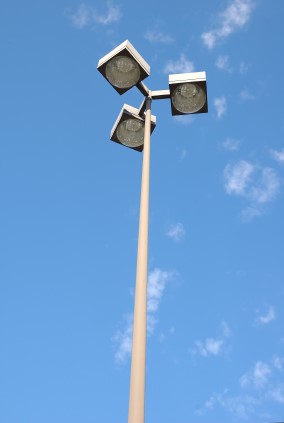 Parking lot lighting repairs